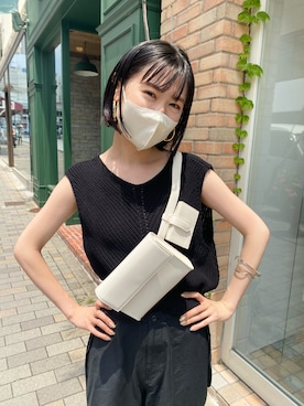 asami ogawaraさん（レディース・162cm）の夏コーディネート