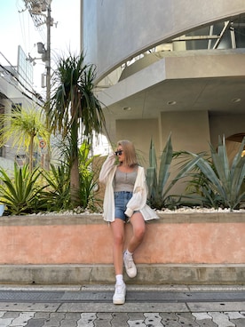 ENVYM_RIKAさん（レディース・161cm）の秋コーディネート