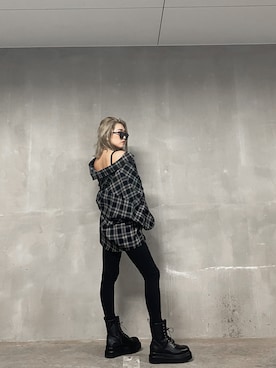 「ストリートファッション」｜ENVYM_RIKAさん（レディース・161cm）の秋コーディネート