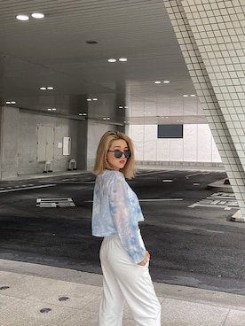 ENVYM_RIKAさん（レディース・161cm）の夏コーディネート