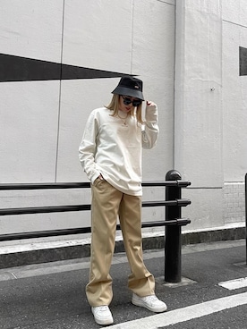 「ストリートファッション」｜ENVYM_RIKAさん（レディース・161cm）の春コーディネート