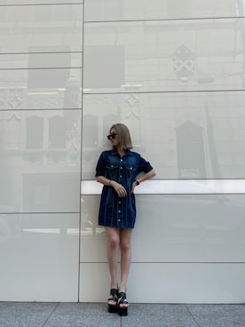 ENVYM_RIKAさん(レディース・161cm)の夏コーディネート