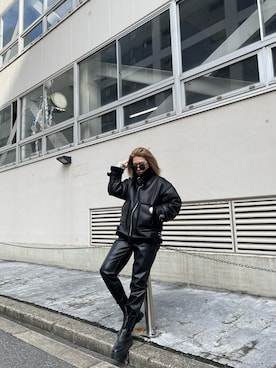 ENVYM_RIKAさん（レディース・161cm）の秋コーディネート