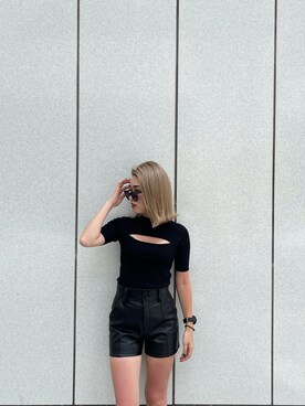 ENVYM_RIKAさん（レディース・161cm）の夏コーディネート