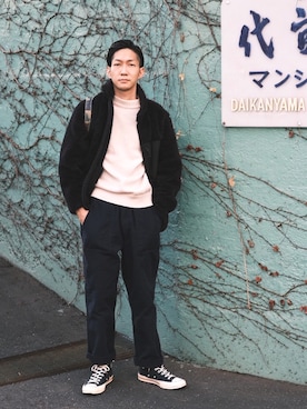 「アイテム（チノパンツ）」を使った、かずさん（メンズ・165cm・20代）の冬コーディネート