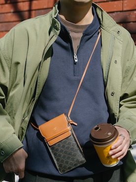 「アイテム（その他）」を使った、陈百万さん（メンズ・174cm）の冬コーディネート