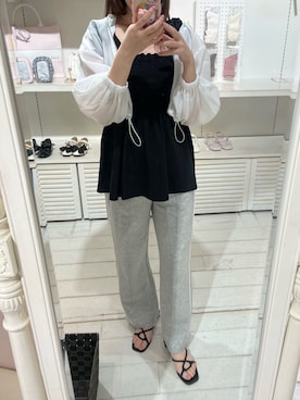 「nice claup」｜renaさん（レディース・163cm・20代）の夏コーディネート