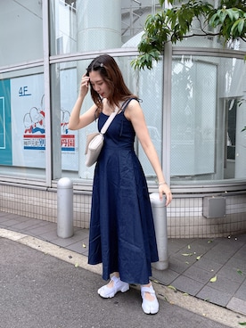 「nice claup」｜renaさん（レディース・163cm・20代）の夏コーディネート