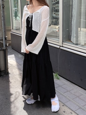 「nice claup」｜renaさん（レディース・163cm・20代）の夏コーディネート