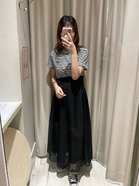 「nice claup」｜renaさん（レディース・163cm・20代）の夏コーディネート