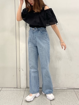 「nice claup」｜renaさん（レディース・163cm・20代）の夏コーディネート
