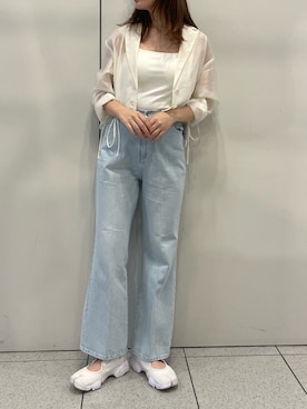 「nice claup」｜renaさん（レディース・163cm・20代）の夏コーディネート