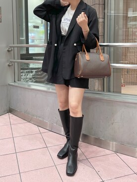 renaさん（レディース・163cm）の秋コーディネート