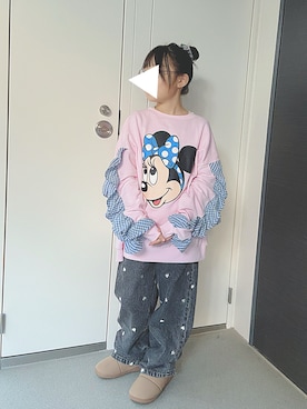「devirock（デビロック）のアイテム」を使った、soo&aaaさん（キッズ・135cm）の冬コーディネート