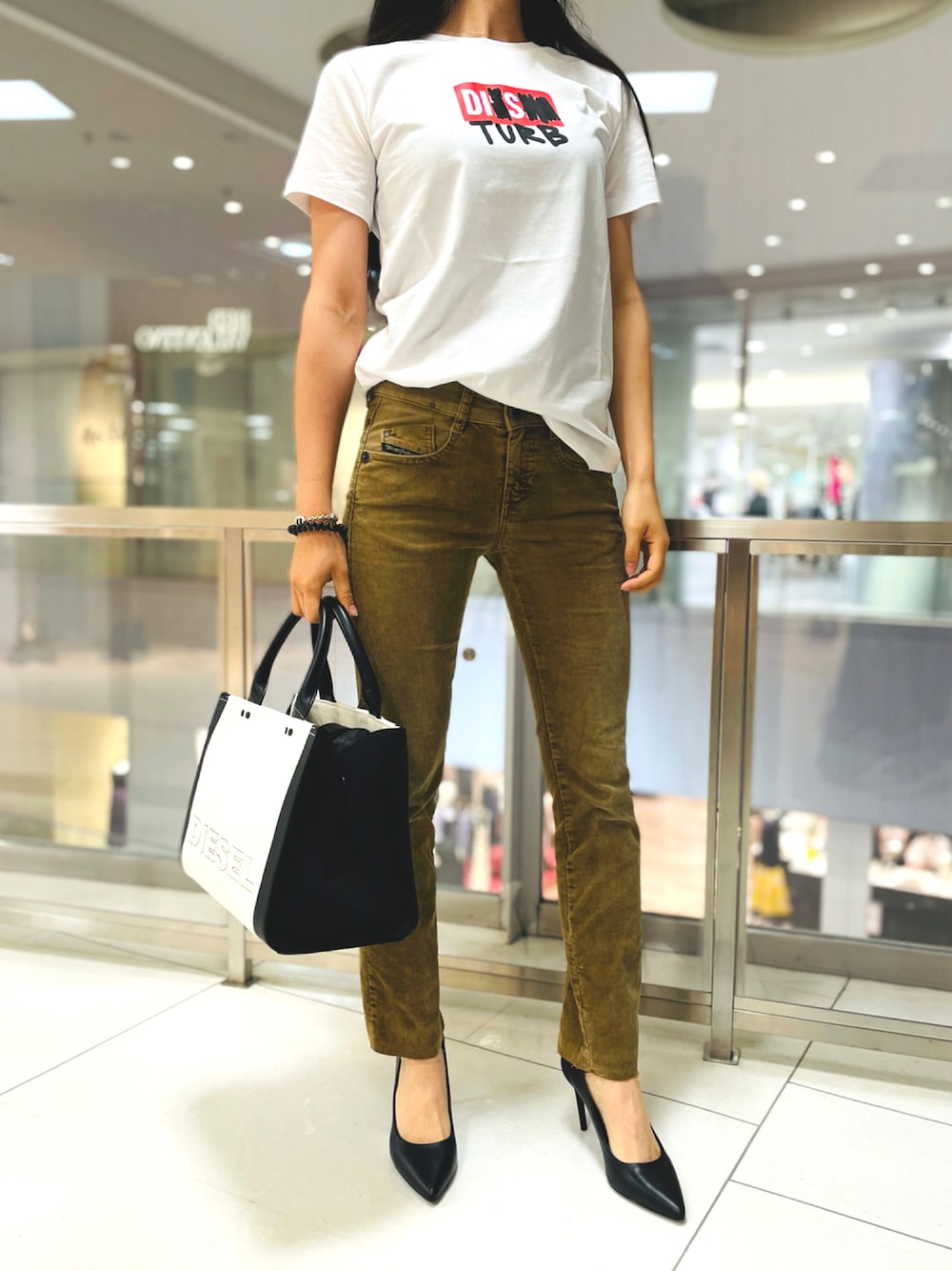 DIESEL/レディース 異素材ミックス 2WAY トートバッグ M DIESEL/レディース 異素材ミックス 2WAY トートバッグ M - メルカリ