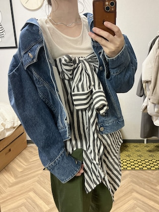HOLIDAY（ホリデイ）の「PUFF SLEEVE DENIM JACKET パフスリーブ