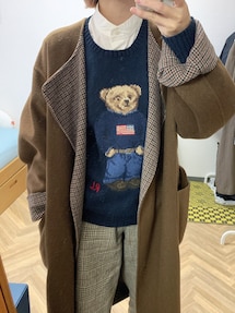 6（ロク）の「＜6(ROKU)＞REVER SEWING GOWN COAT/ｺｰﾄ ◇（その他