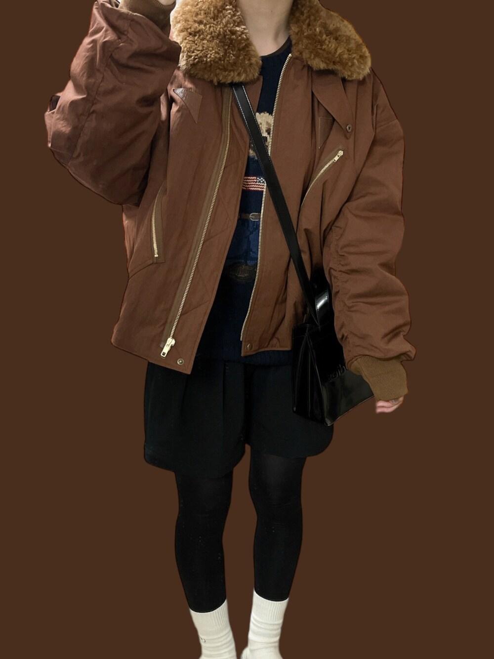 6(ROKU)＞コットンナイロン パディング ジャケットを使った人気