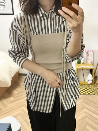 extreme cashmere コットンカシミアキャミソール extreme cashmere（エクストリーム カシミヤ）の「n°276 love