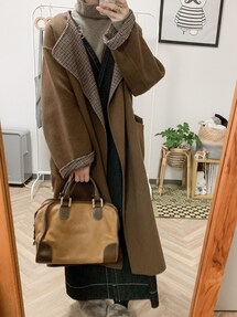 定価81000円 6 ROKUロクHOOD REVER GOWN COAT