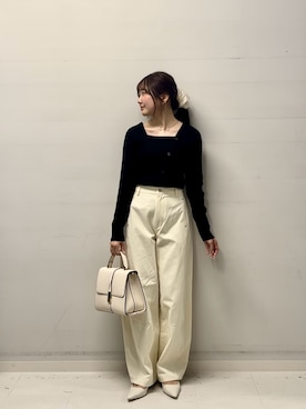 里沙子さん（レディース・156cm）の春コーディネート