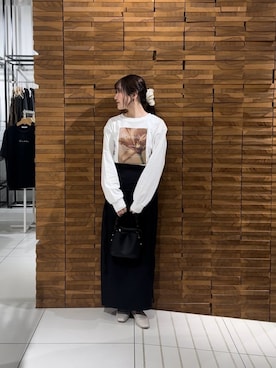 里沙子さん（レディース・156cm）の春コーディネート