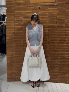 里沙子さん(レディース・156cm)の夏コーディネート