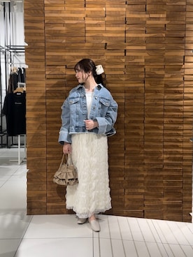 里沙子さん（レディース・156cm）の春コーディネート