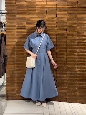 里沙子さん（レディース・156cm）の春コーディネート