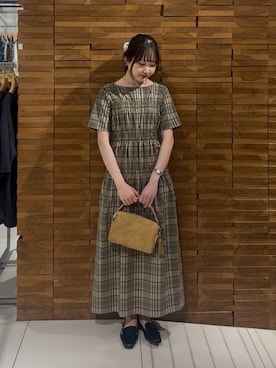 里沙子さん（レディース・156cm）の春コーディネート