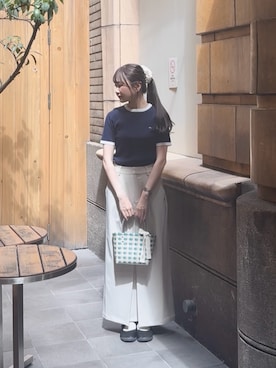 里沙子さん(レディース・156cm)の夏コーディネート