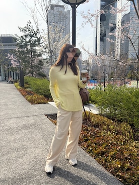 kahoさん（レディース・167cm）の春コーディネート
