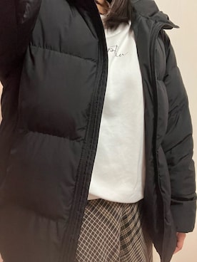 「earth（アース）のアイテム」を使った、nico¨̮さん（レディース・168cm）の冬コーディネート