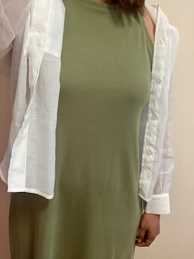 「WORKS（ワークス）のアイテム」を使った、nico¨̮さん（レディース・168cm）の秋コーディネート