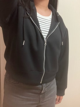 「アイテム（タンクトップ）」を使った、nico¨̮さん（レディース・168cm）の冬コーディネート