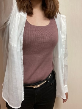 「WORKS（ワークス）のアイテム」を使った、nico¨̮さん（レディース・168cm）の夏コーディネート