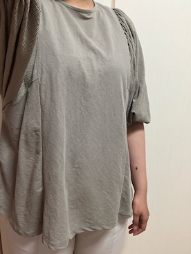 「EASEBLUE（イーズブルー）のアイテム（トップス）」を使った、nico¨̮さん（レディース・168cm）の春コーディネート