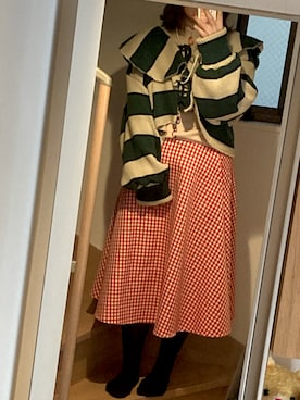 utanoさん（レディース・154cm）の冬コーディネート