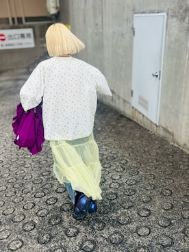「アイテム（ワンピース/ドレス）」を使った、あやねこさん（キッズ・163cm）の秋コーディネート
