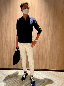 「phiten（ファイテン）のアイテム」を使った、mrchildrenさん（メンズ・180cm）の夏コーディネート