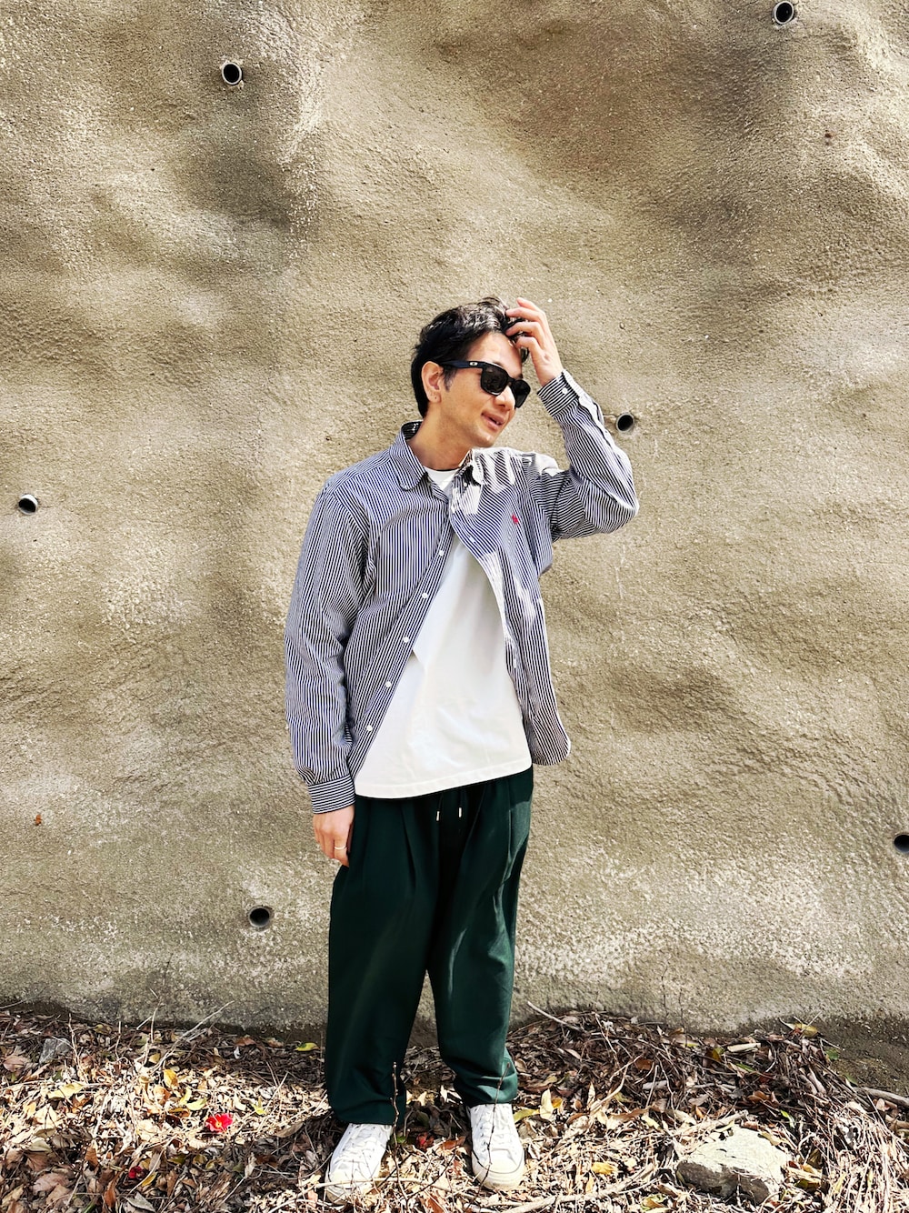 c-boy style 【NO.466】 ラルフローレン カジュアルコーデ ポロラルフローレン のポロシャツ！ すごくカジュアルなセット