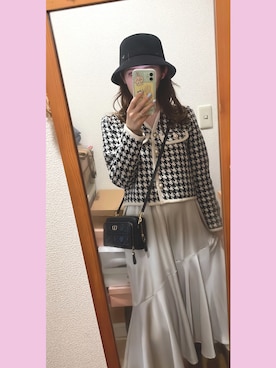 「アイテム（ワンピース、その他）」を使った、fuuさん（レディース・158cm）の秋コーディネート