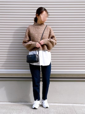 yuiさん（レディース・160cm）の冬コーディネート