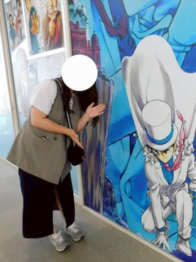 「アイテム（デニムスカート）」を使った、むーさん（レディース・157cm・30代）の秋コーディネート