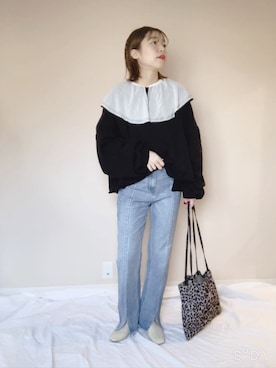 あんじゅさん（レディース・159cm）の冬コーディネート