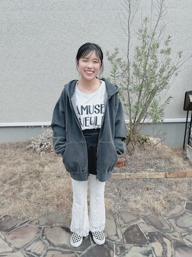 あんじゅさん（キッズ・152cm）の冬コーディネート