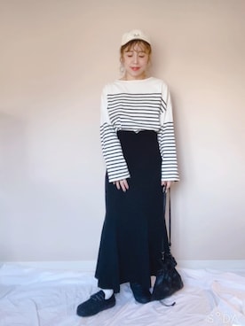 あんじゅさん（レディース・159cm）の冬コーディネート