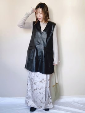 あんじゅさん（レディース・159cm）の秋コーディネート