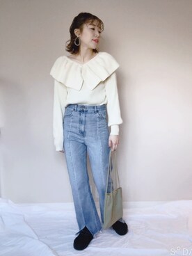 あんじゅさん（レディース・159cm）の冬コーディネート