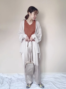 あんじゅさん（レディース・159cm）の夏コーディネート